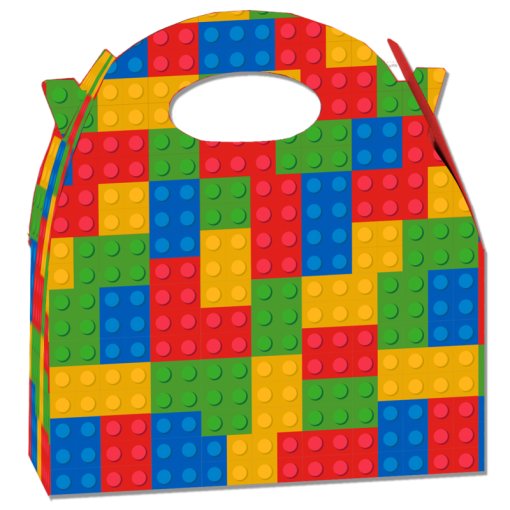 12 Caixas 20x16x11cm Building Blocks 