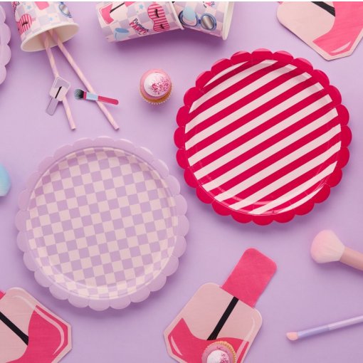 8 Pratos 22cm Pamper Party