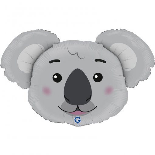 Balão Foil 76x42cm Cabeça Koala