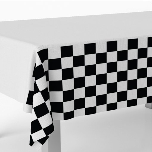 Toalha de mesa Xadrez Racing - Carros 120x180cm