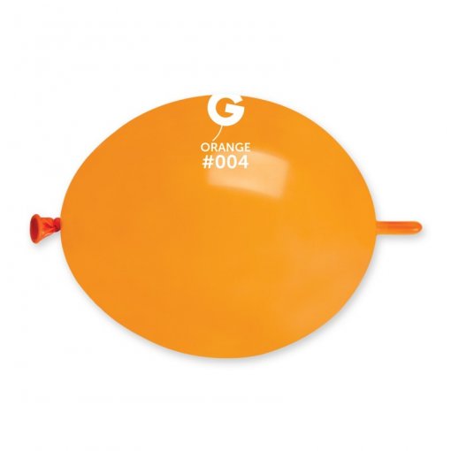 100 Balões latex G Link 6'' (16cm) cor Orange #004 - GL6
