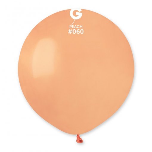 25 Balões latex 19'' (48cm) cor Peach #060 - G19