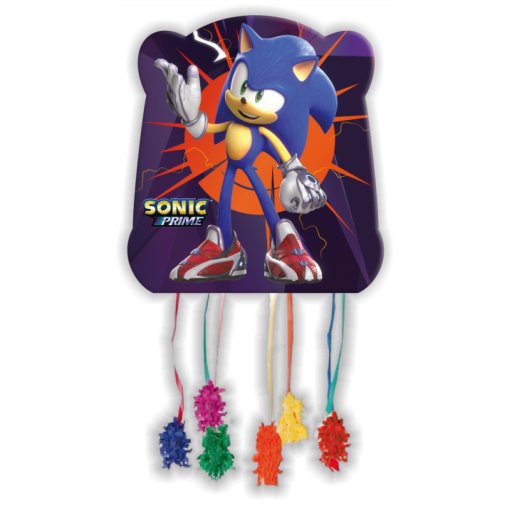 Pinhata Pequena 28x33cm Sonic The Hedgehog
