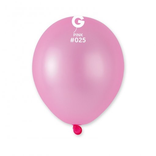 100 Balões latex 5'' (12cm) cor Neon Pink #025 - AF50