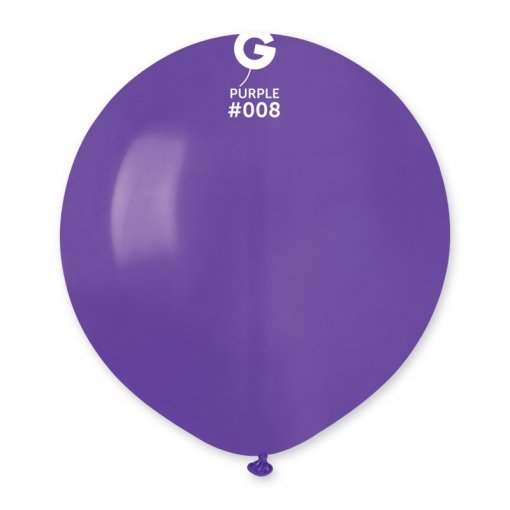 25 Balões latex 19'' (48cm) cor Purple #008 - G19