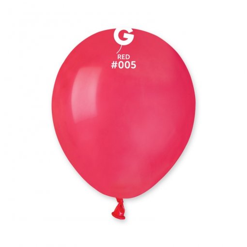 100 Balões latex 5'' (12cm) cor Rasberry Red #005 - A50