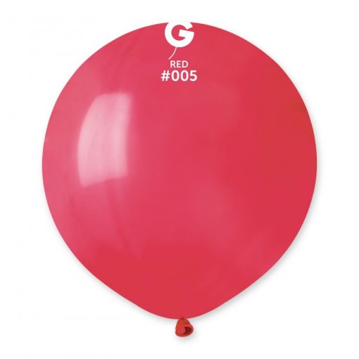 25 Balões latex 19'' (48cm) cor Rasberry Red #005 - G19