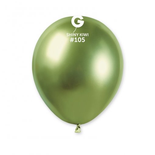 100 Balões latex 5'' (12cm) cor Shiny Kiwi Green #105 - AB50