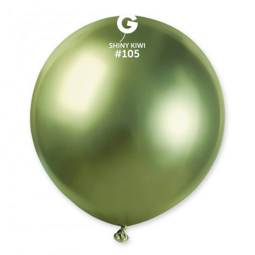 25 Balões latex 19'' (48cm) cor Shiny Kiwi #105 - GB150