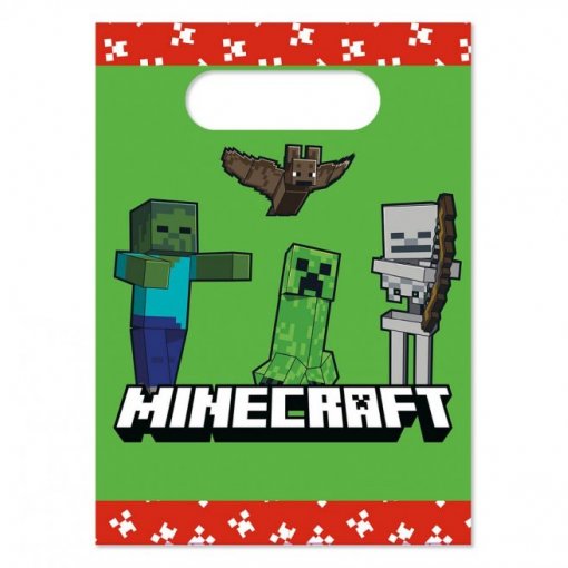 4 Sacos de oferta Papel Minecraft